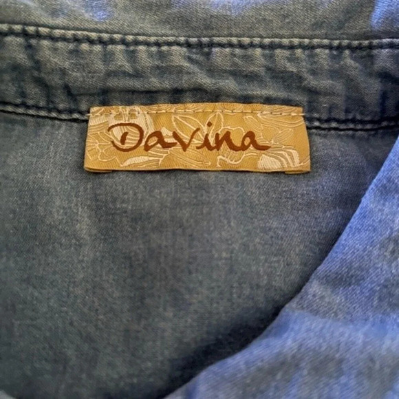 Davina denim button up shirt. - Picture 4 of 5
